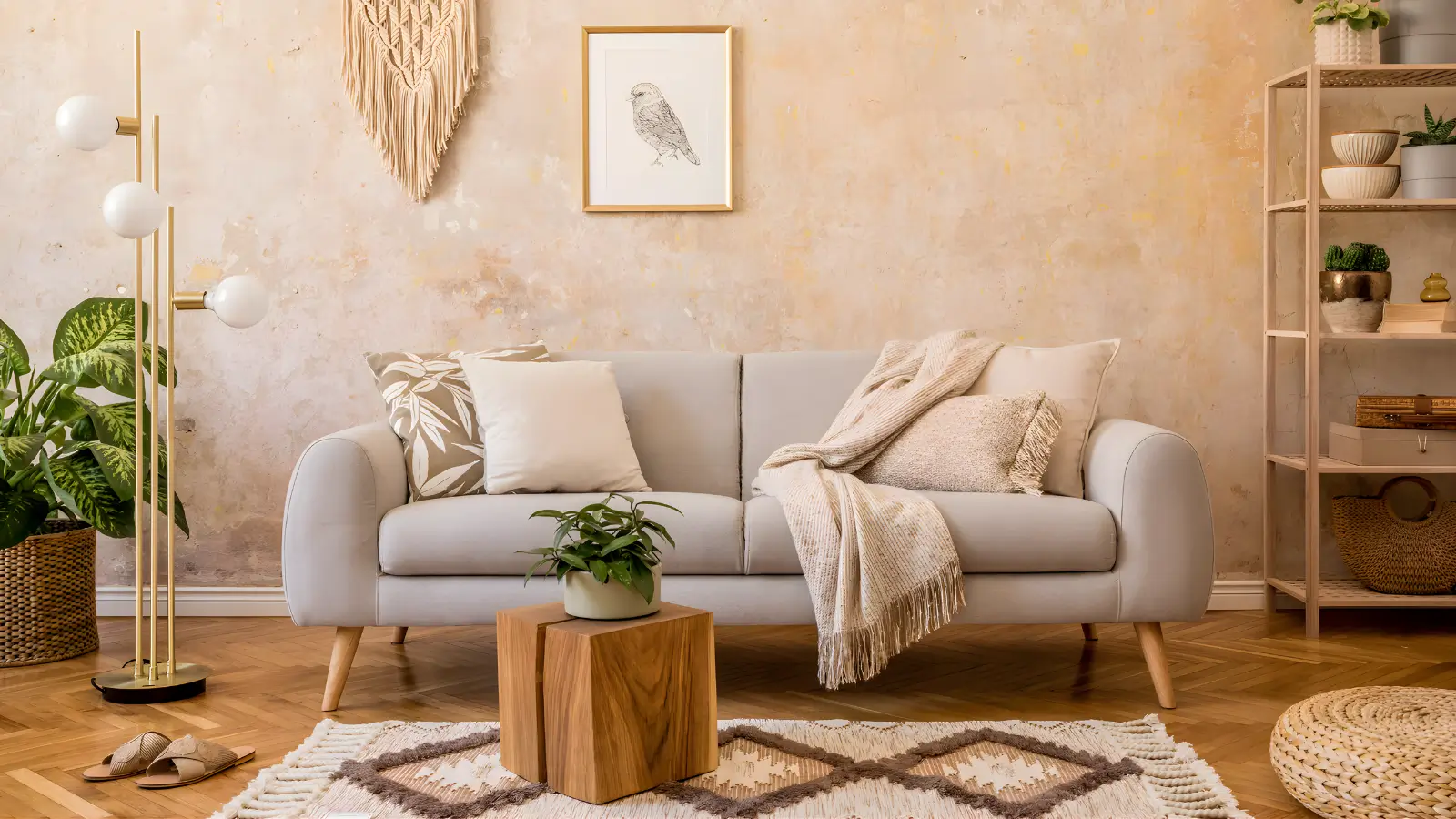 Stylish living room decor ideas for women with boho, cozy and modern furniture and styling inspiration
